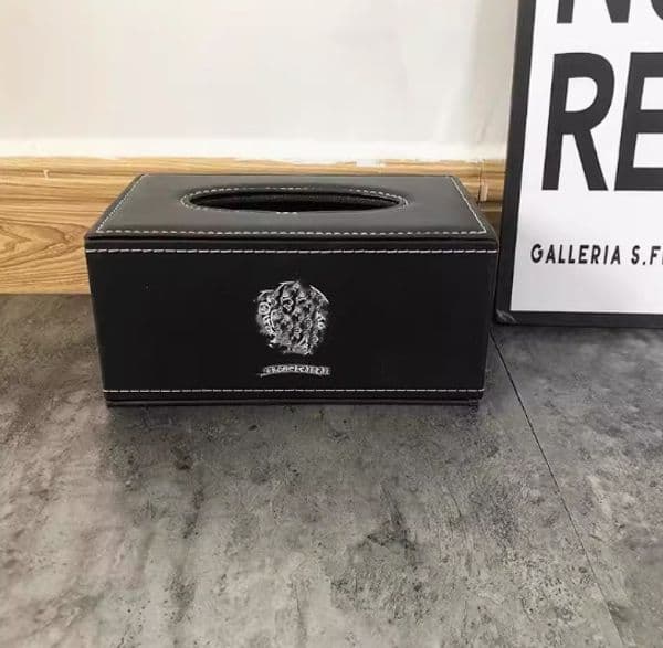 2026 New Trendy Black Waterproof Leather Personalized Home Restaurant Tissue Box Car Pumping Carton Ornament Free Shipping Free Shipping