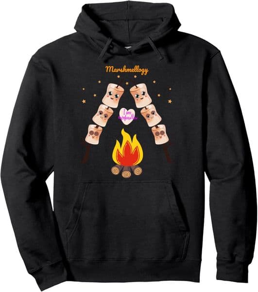 Hoodie For Mens Womens Kids Funny Marshmellogy Anime Style Cool Novelty Graphic Des Pullover Hoodies Sweatshirt Long Sleeve Free shipping