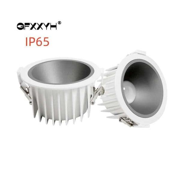 Bathroom IP65 Waterproof LED Downlight 5W 7W 10W 12W 35W 40W Recessed LED lights For Outdoor waterproof Spot light AC220V 110V Y240822