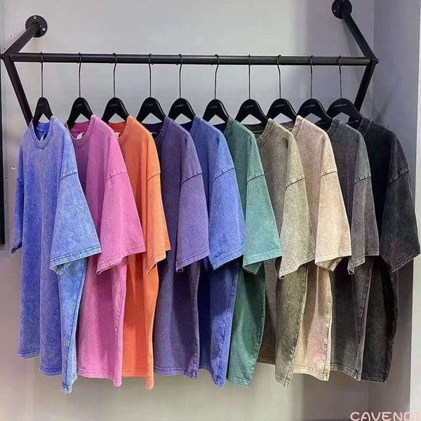 New Men's Washed Vintage T-Shirts Street Hip Hop Retro Punk T Shirt women Haruku Casual Cotton Short Sleeve Couple TShirts top