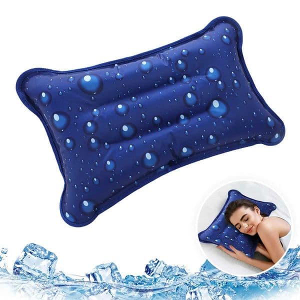 Summer Cooling Water Cushion Sleeping Aid Pad Mat Muscle Relief Cooling Pillow Ice Pad Massager Bedding Sleep Cool CushionXJ240822