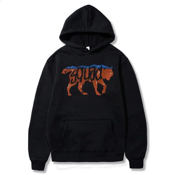 Interesting retro wolf team hoodie sweatshirt awesome student high school wild Rad life is strange tank cool teenage 240822