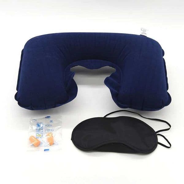 Functional Inflatable Neck Pillow Inflatable U Shaped Travel Pillow Car Head Neck Rest Air Cushion for Travel Neck PillowXJ240822