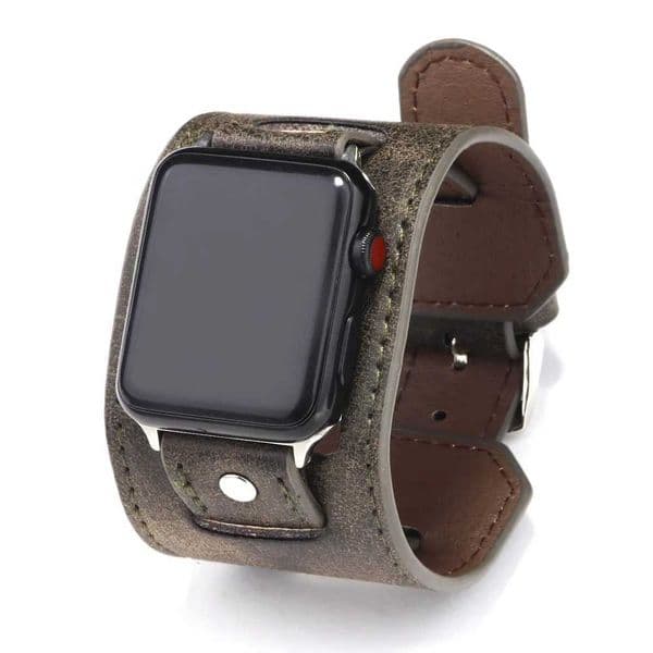 Retro bracelet for iwatch band 44mm correa 40mm 42mm leather ultra 2 49mm iwatch series 9 8 7 6 5 4 3 Se 41mm 45mm strap Z240824