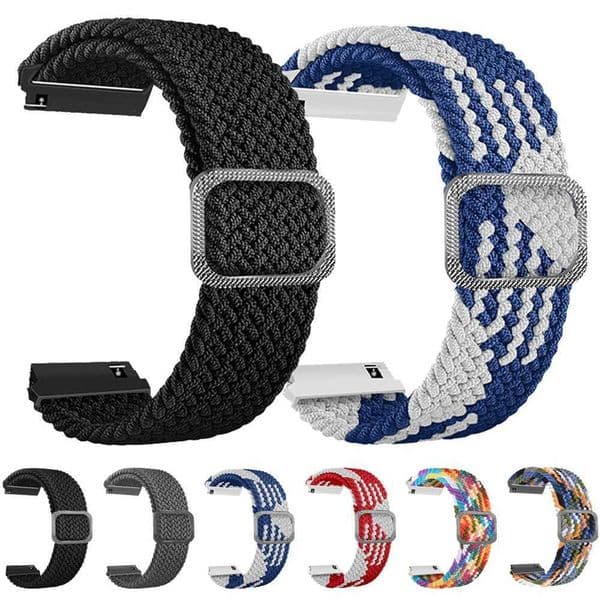 Watch Band Nylon Strap for Realme Watch 3 2 S Pro Smart Band Metal Quick Release Elastic Adjust Bracelet for Realme Watch Real Me Wristband M240824