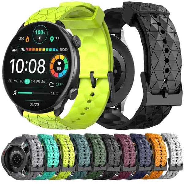 22mm Watchband for HAYLOU Solar Plus RT3 Swim Strap Smart Watch Silicone Soft Breathable Sports Bracele Z240824