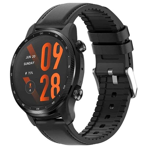 Watch Band Leather Silicone Strap For TicWatch Pro 3 Ultra GPS Smart Watch Band Sport Quick Release Bracelet For TicWatch Pro S 2021 Correa M240824