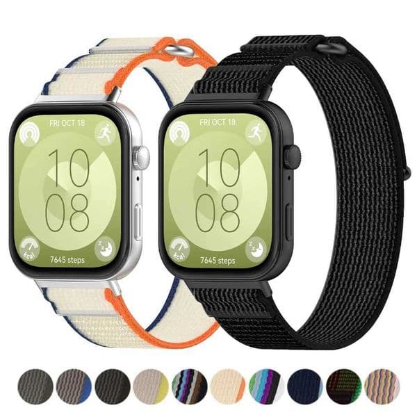 Nylon Band for HUAWEI watch fit 3 strap accessories Trail sport watchband Replacement belt bracelet correa for HUAWEI watch fit3 Z240824