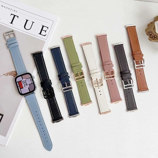 Watch Band Leather Strap For Huawei Watch Fit 3 Smart Watch Replacement Wristband Sport Bracelet Wrist Band Fit3 Accessories Belt M240824
