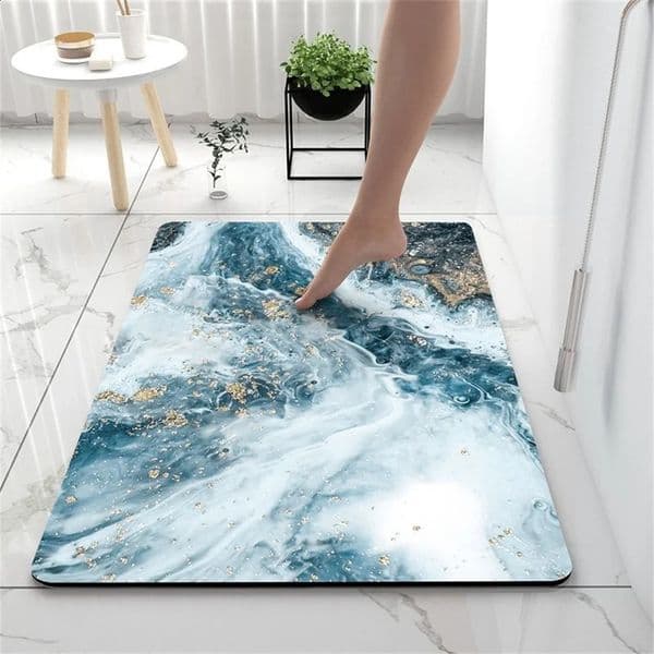 Soft bathroom mats super absorbent insulated floor mats non slip shower mats toilet mats carpet mats door mats 240823