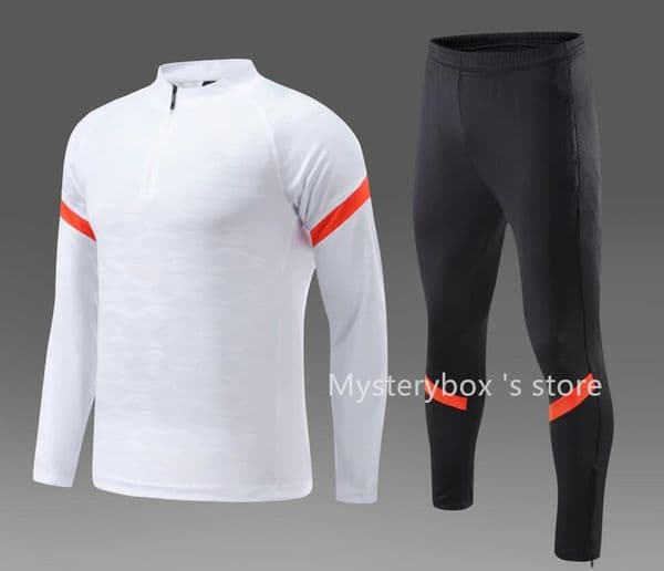 2026 new Soccer 1/2 Zip Drill Top Tracksuits Football Clothing Mysterybox 's sportswear for gym training Dropshipping Accepted wholesale dhg