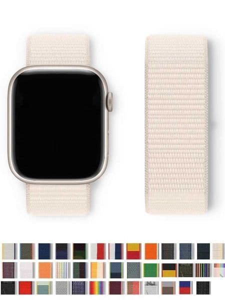 Nylon loop For iwatch Band Ultra-2 49mm 44mm 40mm 45mm 41mm Sport pride Bracelet iwatch Strap Series 9 8 se 7 6 5 4 3 Z240824