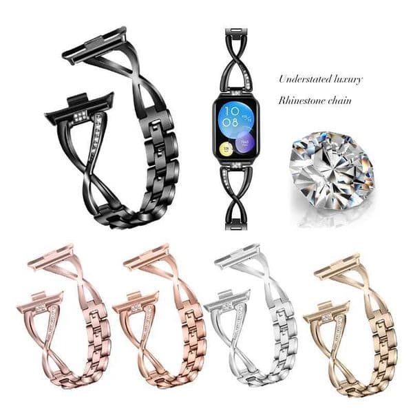 Stainless Steel Strap For Redmi Watch 4 Smart Watch Band X-Shape Bracelet Correa For Mi Band 8 Pro Watchband Wristband Z240824