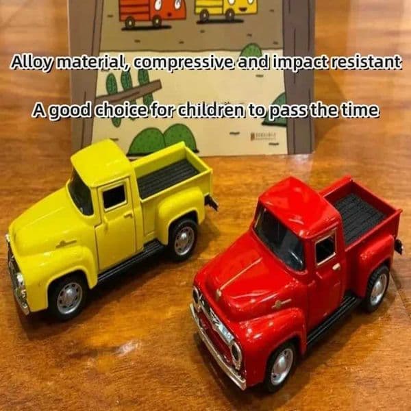 Alloy car model simulation car cartoon cute childrens car Basra back toy car desktop small decoration toy W240823