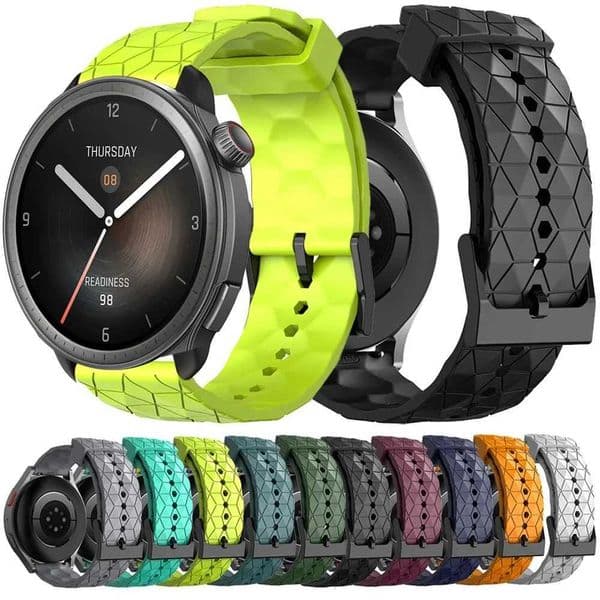 22mm Watchband for Huami Amazfit Balance Swim Strap Smart Watch Silicone Soft Breathable Sports Bracele Z240824