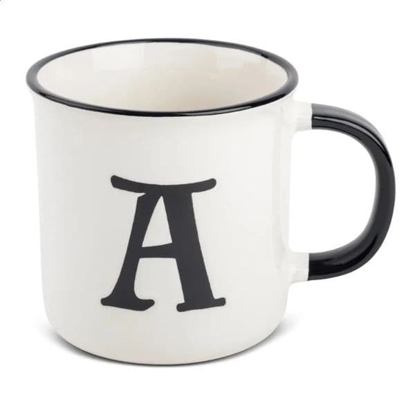 Monogram A Stoare Coffee Mug 16oz White Made of Stoare Microwave and Dishwasher safe Perfect for coffee or tea 240824