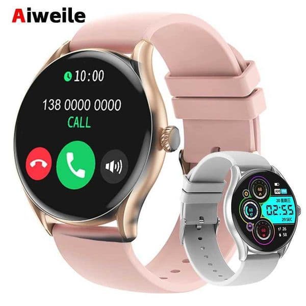 Aiweile AW19 Smart Watch Smartwatch Watch for Women Waterproof Sports Fitness Bluetooth Call Health Fitness Tracking wrist M240824