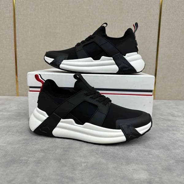 Top Luxury Brand Men Sportswear Lunarove Shoes Low Top Neoprene Rubberised Leather Upper Trainers Leather-trimmed Comfort Daily Skateboard Walking EU38-46