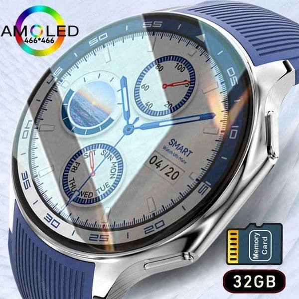 New For HUAWEI IOS Watch X High-End Business Watch 32G Large Memory Album Smartwatch Men Sports Fitness Waterproof Bracelet M240824
