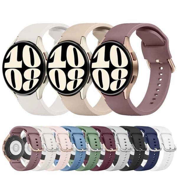 Hot Sale Silicone free strap suitable for Galaxy Wah 4 5 6 7 40mm 44mm/Wah 4 6 Classic 42mm 46mm 4m 47mm/5 Pro 45mm strap bracelet T241115