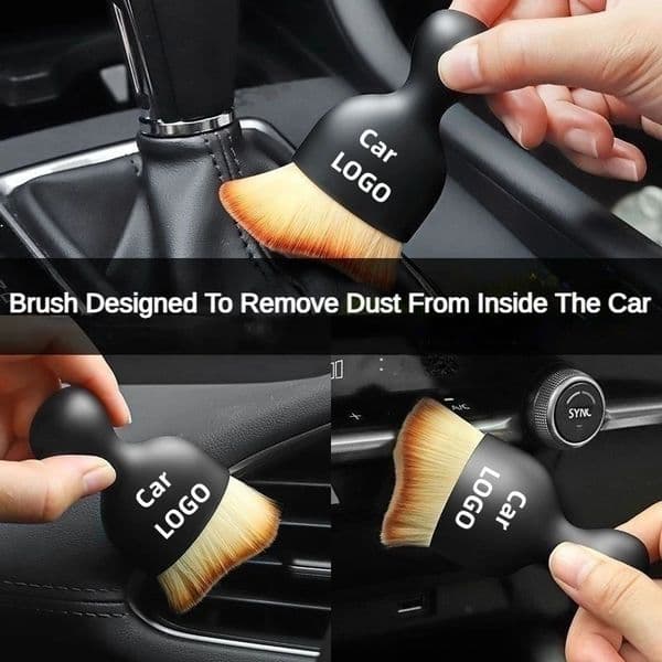 Automotive air conditioning cleaning brush for Ford interior accessories 240824