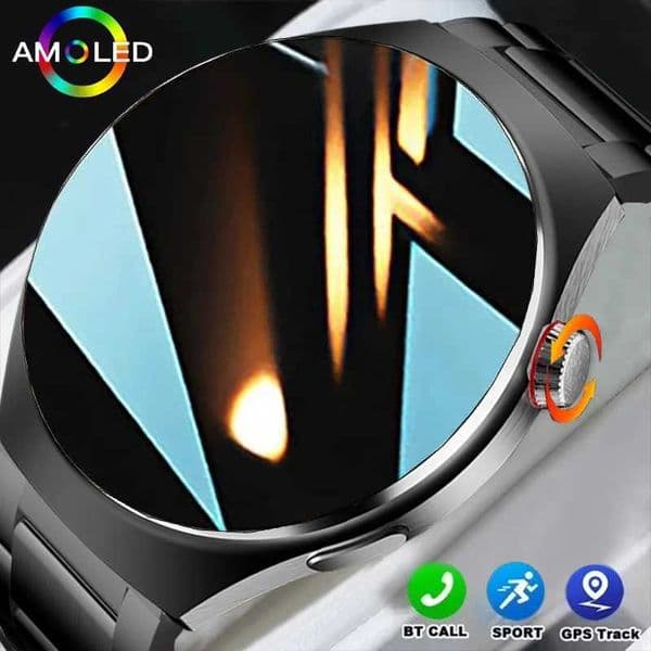 For Huawei GT4 PRO Smart Watch Men Watch 4 Pro AMOLED HD Screen Bluetooth Call GPS NFC Heart rate SmartWatch Women Man New M240824