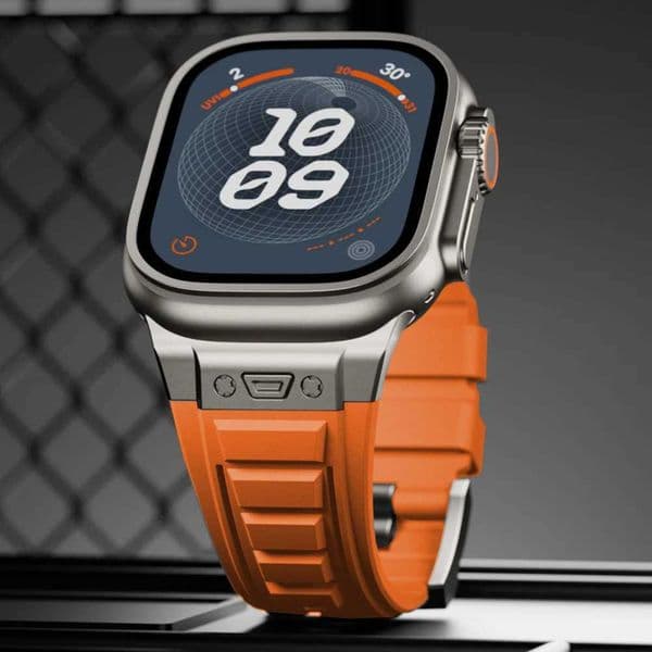 Watch Soft Silicone Strap iwatch Ultra 2 49mm Series 9 8 7 45mm 44mm Sport Rubber Band For iWatch 6 5 4 se 44 42mm Bracelet M240824