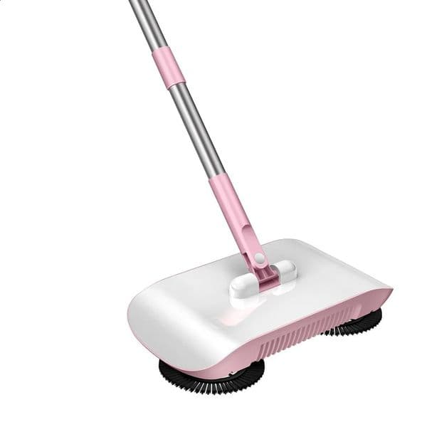 The convenient hand push cleaning machine in combines sweeping and dragging for complete with no dead corners to save space 240824