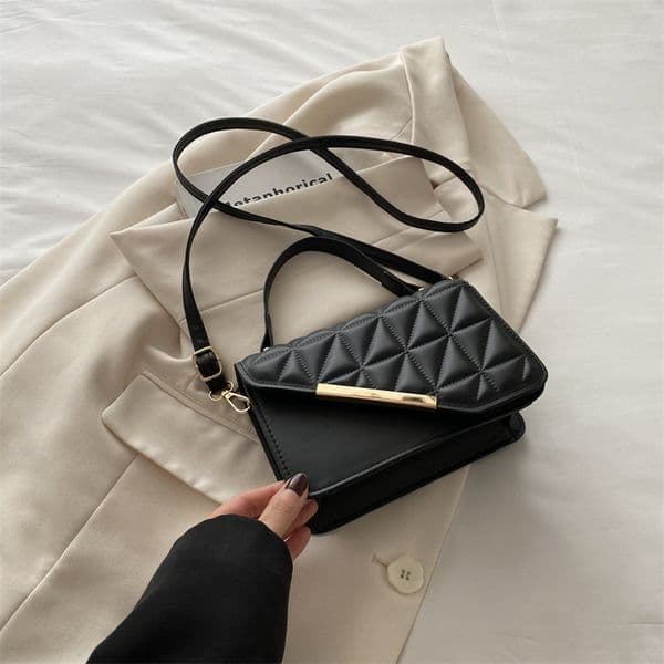 2026 Women New Bags Simple Fashionable Casual Personality Versatile Solid Color Shoulder Crossbody Bag Free Shipping Shipping