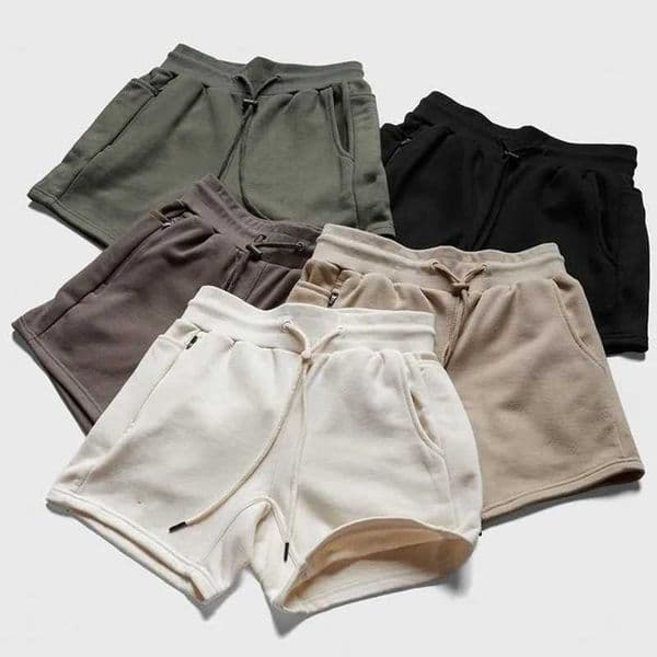 Summer new cotton shorts for men Jogging running sports shorts with size fitness gym high-quality fitness shortsW240713