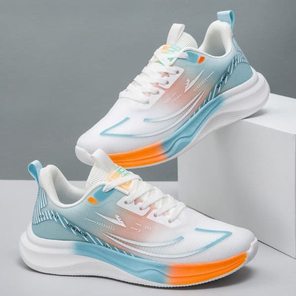 Men Running Shoes white Black blue orange Breathable Fashion mesh Jogging Comfortable Soft casual Mens Trainers Chaussures