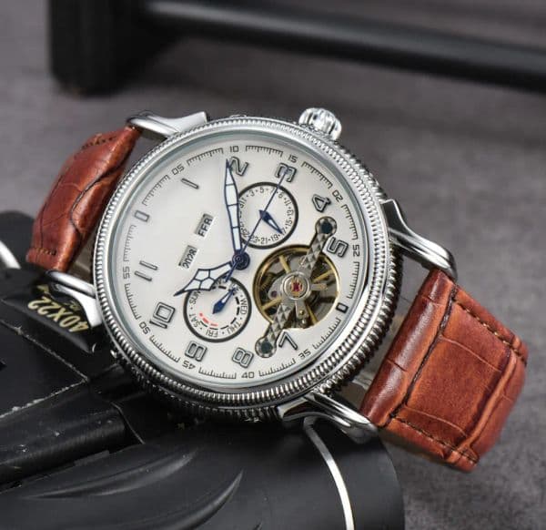 AAA Luxury mens watches fashion Style automatic mechanical full stainless steel Needle buckle Sports wrist watch for men waterproof sale Classic watch