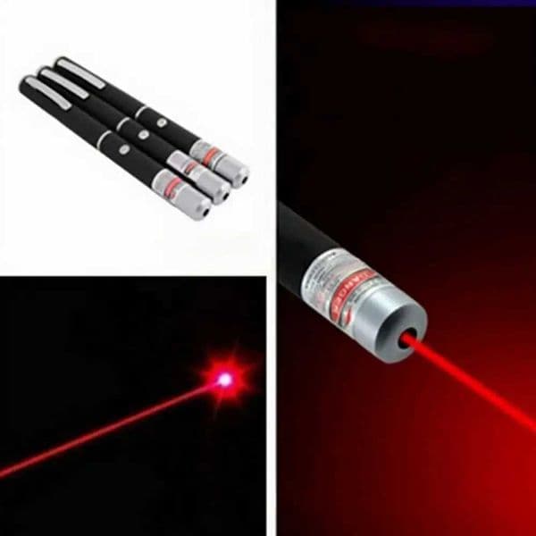 Red laser flashlight lightweight energy-saving lighting equipment command pen adjustable star cap red flashlight CL240826