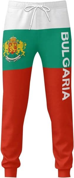 Free shipping Sweatpants Mens Emblem Bulgaria Flag 3D Printed Soft Jogger Long Pants Running For Men Sports Sweat Trousers Y2K