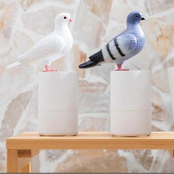 Liquid Soap Dispenser Pigeon Shaped Automatic Induction Foam Hand Washer With Shape Touchless For Bird Clean