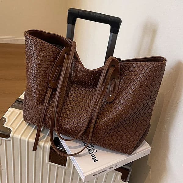 Big Capacity Tote Shouler Bags for Women Handbags Purses 2024 Vintage Ladies shopping travel 240827