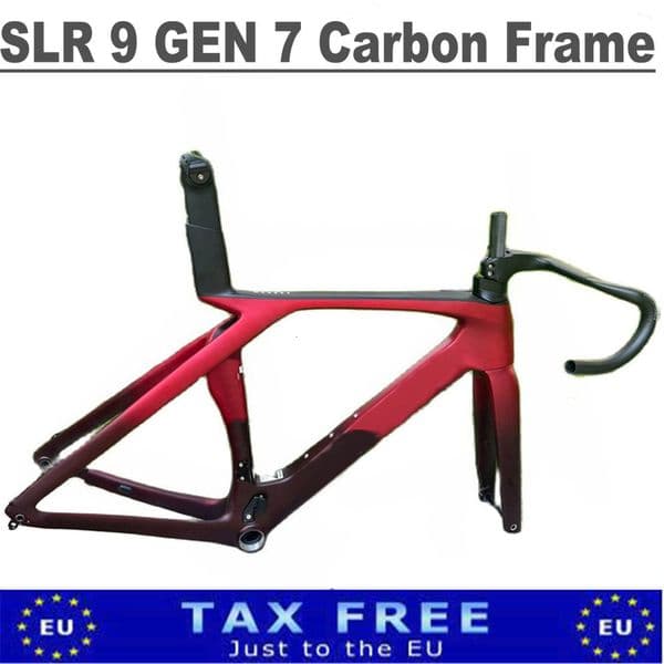 2024 T1000 UD SLR 9 GEN 7 Carbon Disc Brake Road Bicycle with Handlebar Cycling Bike Frame XDB DPD Shipping Available