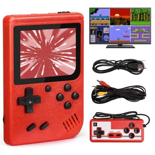 400 Games 3.0-inch handheld game console portable retro video game console classic FC emulator dual player mini game console M240828