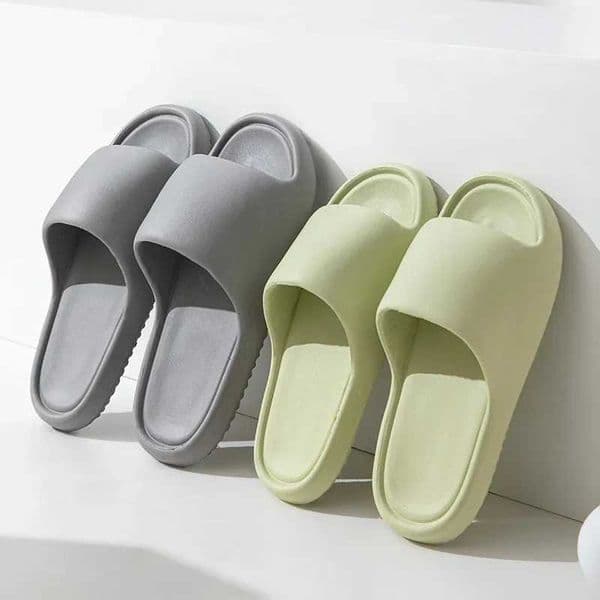 Summer womens cloud slide indoor home leisure soft bottom flip slippers bathroom anti slip sandals outdoor mens beach slide shoes CL240828