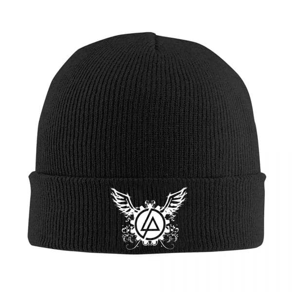Vintage Lincoln Park Rock Music Knitted Hat Beanie Winter Hat Warm Fashion Nu Metal Hat Mens Gift W240827