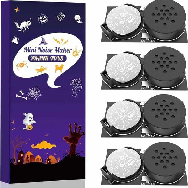 Noise Maker Prank With 7 Sounds Annoying Noise Maker Mini Beeping Prank Irritating Noisemaker Hidden Practical Jokes Toys Y240827