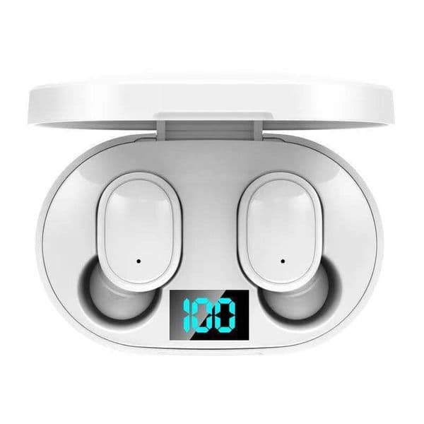 Sports-Friendly ES7 TWS Wireless Headphones HiFi Audio IPX6 Waterproof Earbuds Wide Compatible for All Smartphones gaming headset charging case Z260530