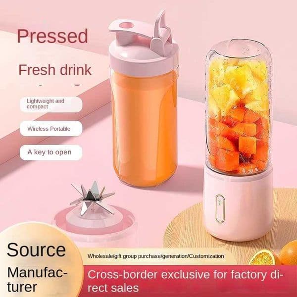 Portable Juice Blender Summer Personal Electric Mini Bottle Home USB 12 Piece Juice Cup Machine Kitchen M240828