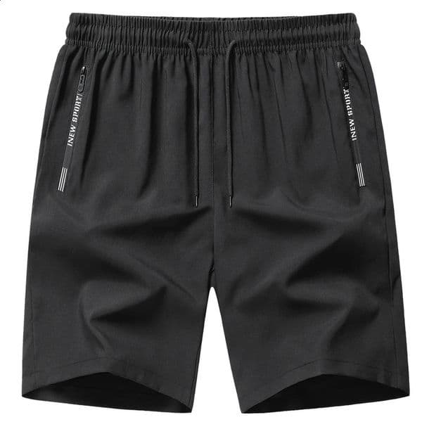 Summer Classic Joggers Mens Shorts Gym Fitness Quick Dry Running Sports Board Casual Bottom Black Short Male 240826Z