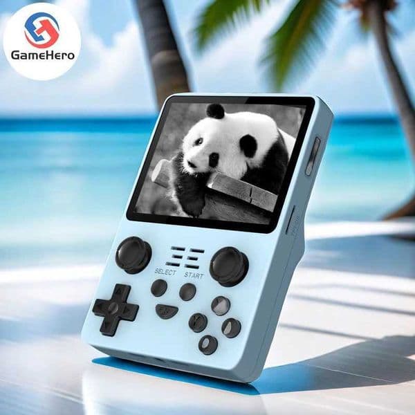 POWKIDDY RGB20S Retro Open Source System RK3326 Video Handheld Game Console 3.5-inch 640 * 480 IPS Screen Game Childrens Gift M240828