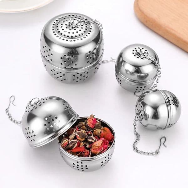 Stainless steel filters and spice mesh screens for brewing teapots teapot filters seasoning balls kitchen accessories 240828