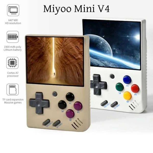 Portable 2.8-inch MIYOO Mini V4 Retro Handheld Game Console Open Source Miyoo Mini Video Game Player Childrens Gift M240828