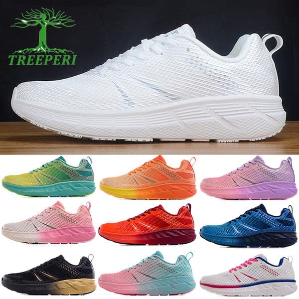 Treeperi Fantasy Run mens designer shoes Pearl White Fuchsia Mango Solar Red Black Gold Peach Pink Turquoise Lilac low outdoor men women running sneakers trainers