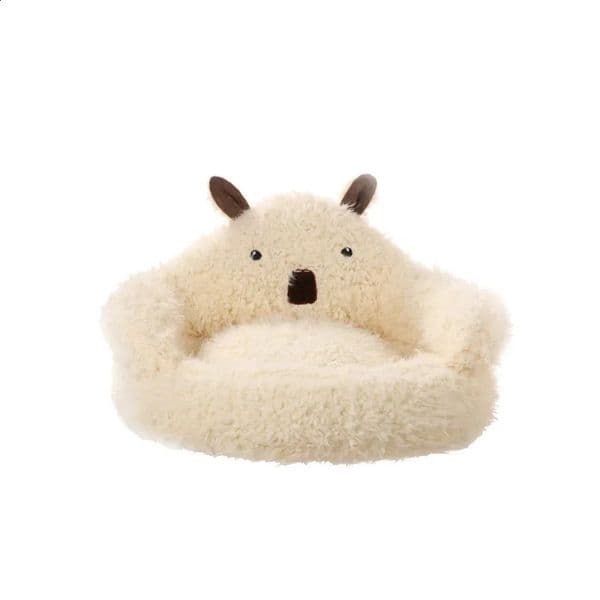 alpaca cat bed warm winter dog deep sleep pet supply sofa 240828