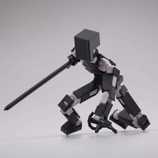 Multi functional mobile deformation robot 3D printing human body model Lucky 13 character toys for parents childrens games childrens gifts W240828